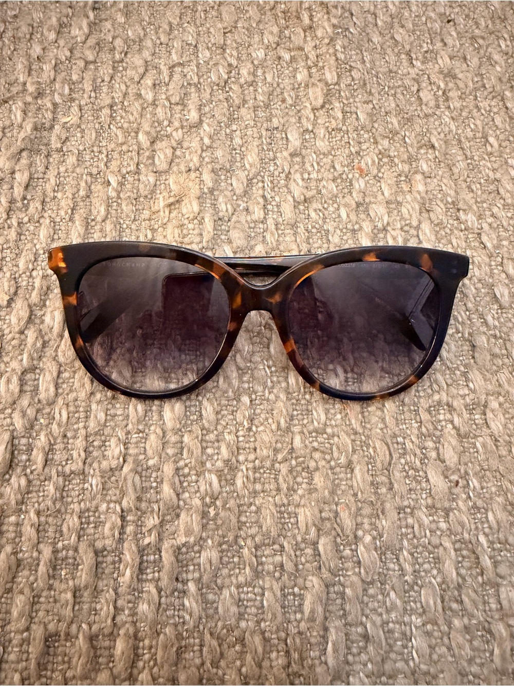 Longchamp Tortoise Cat-Eye Sunglasses with Brown Gradient Lenses - Picture 2 of 4